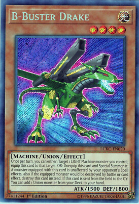 B-Buster Drake NM 1st LCKC Legendary Collection Kaiba YGO-image