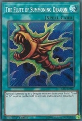Yugioh! The Flute of Summoning Dragon - LCKC-EN027 - Secret Rare - 1st Edition N-image