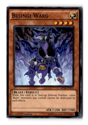 Bujingi Warg - MP14-EN113 1st Edition - YuGiOh-LP-image