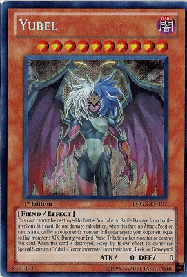 Yubel - Secret Rare - LCGX-EN197- 1st Edition-image