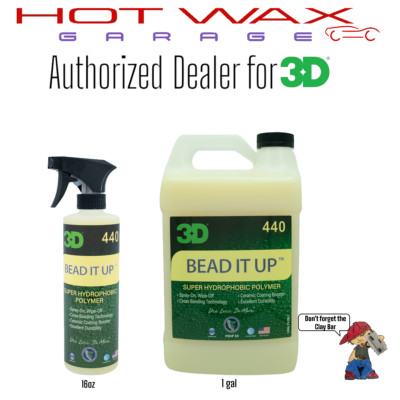 3D Bead It Up Ceramic Booster Polymer Spray Hydrophobic Paint Protectant-image