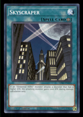 Yugioh Skyscraper #LDS3-EN105 Legendary Duelists: Season 3 LP-image