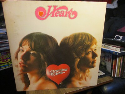 1976 HEART Dreamboat Annie US G/F LP Mushroom MRS 5005 W/Lyric Inner VG/VG-image
