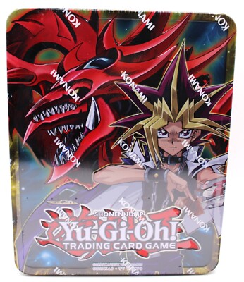 YUGIOH 2016 MEGA TIN YUGI AND SLIFER New *Factory Sealed*-image