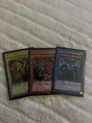 Yugioh Legendary God Cards / Limited Edition / Mint Condition-image