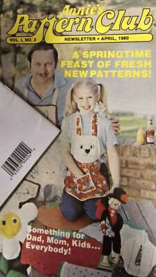 Annie's PATTERN CLUB Newsletter Magazine April 1980-image