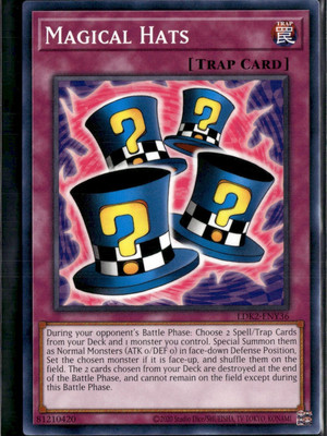Yu-Gi-Oh! Magical Hats LDK2-ENY36 Common Unlimited NM-image