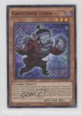 Ghostrick Stein 1st Ed. YuGiOh Mega-Tins Mega Pack #MP14-EN143 q5p-image