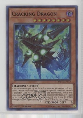 Cracking Dragon 1st Ed. YuGiOh Mega-Tins Mega Pack #MP18-EN043 q5p-image