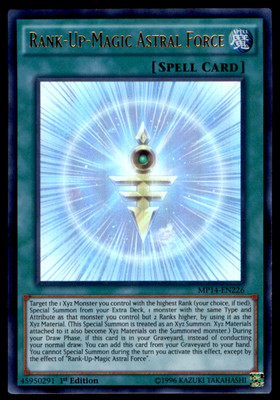 Yu-Gi-Oh! Rank-Up-Magic Astral Force #MP14-EN226 1st Edition Near Mint-image
