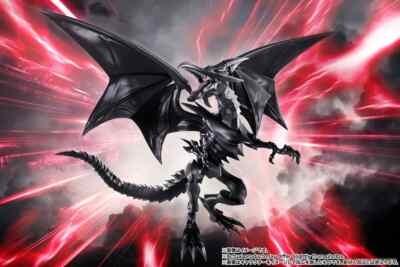 Yu Gi Oh Red Eyes Black Dragon S.H.MonsterArts PB Bandai JUNE-image