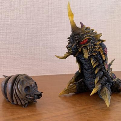 S.H.Monsterarts Battra Larva Mothra Set-image