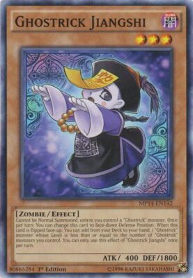 1x Ghostrick Jiangshi - MP14-EN142 - Common - 1st Edition MP14 - 2014 Mega-Tin M-image