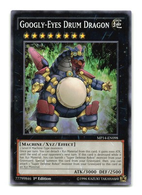 Googly-Eyes Drum Dragon - MP14-EN098 1st Edition - YuGiOh-LP-image