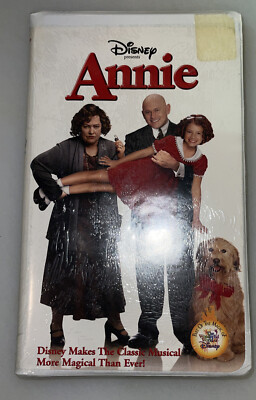Walt Disney ANNIE VHS 19056 movie videotape children 1999 Kathy Bates SEALED NEW-image