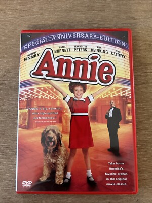 Annie (Special Anniversary Edition) - DVD - VERY GOOD-image