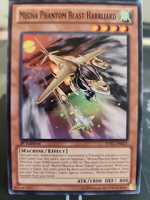 Mecha Phantom Beast Harrliard - 1st Edition - Yugioh Wind Monster - Vintage-image