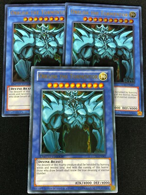 YUGIOH OBELISK THE TORMENTOR LC01-EN001 ULTRA X3(NM)-image
