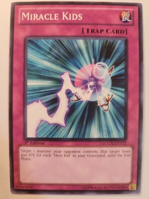 Miracle Kids - LCGX-EN112 - Common - 1st Edition LP/NM Yugioh-image