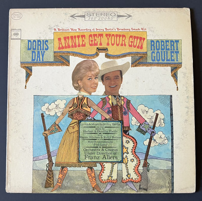 Annie Get Your Gun Doris Day Robert Goulet Vinyl Columbia OS2360 VG+ Complete-image