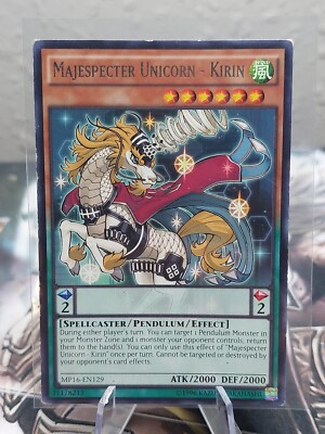 Yu-Gi-Oh! 1st Ed NM-Majespecter MP16-EN129  Unicorn Kirin 2016 Mega Tins MP-image