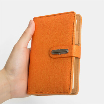 Little PU Leather Soft Cover Journal Notebook Lined Paper Diary Planner Freenote-image