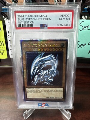 Blue Eyes White Dragon Quarter Century PSA 10-image