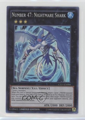 2014 Yu-Gi-Oh! Mega-Tins Limited Edition Number 47: Nightmare Shark 00jz-image