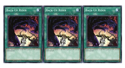 Yugioh- 3X Back-Up Rider - Common - 1st Edition - MP16-EN087 - Near Mint-image