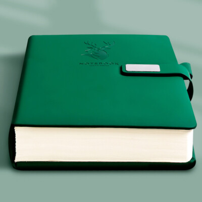 Thick 360 Pages PU Leather Journal A5 Notebook Lined Paper Writing Diary Planner-image
