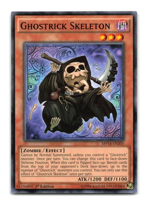 Ghostrick Skeleton - MP14-EN205 1st Edition - YuGiOh-LP-image