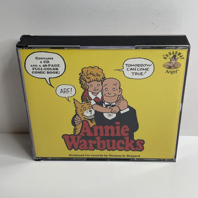 Annie Warbucks [Original Cast Recording] CD & 48-page Comic Book (LIKE NEW!)-image