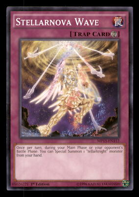 Yugioh Stellarnova Wave #MP15-EN112 2015 Mega-Tins Mega Pack LP-image