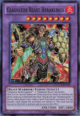 Yu-Gi-Oh The Duel Academy Years Mega Pack Gladiator Beast Heraklinos #LCGX-EN253-image