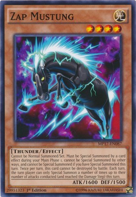 Zap Mustung - MP17-EN087 - Common - 1st Edition Near Mint 2017 Mega Tin Singles-image
