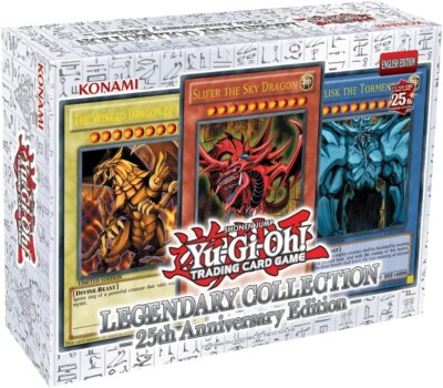 Yugioh TCG Legendary Collection: 25th Anniversary Edition Box Set New Sealed-image