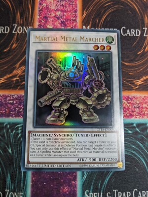 Yu-Gi-Oh! Martial Metal Marcher CT15-EN009 Limited Ultra Rare NM-image