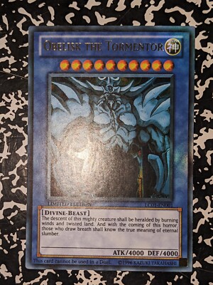 Yu-Gi-Oh! TCG Obelisk the Tormentor Legendary Collection LC01-EN001 Limited...-image
