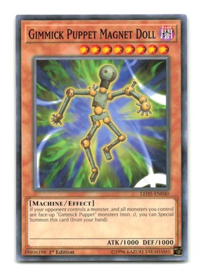 Gimmick Puppet Magnet Doll - LED5-EN040 1st Edition - YuGiOh-LP-image