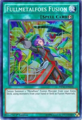 Fullmetalfoes Fusion (MP17-EN154) - Super Rare - 1st Edition-image