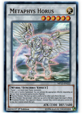 Metaphys Horus - MP15-EN222 - Ultra Rare - 1st Edition NM YuGiOh!  2015 Mega-Tin-image