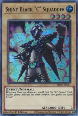 YGO-4x-Near Mint-Shiny Black 