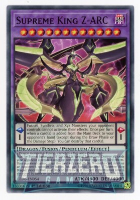 Yugioh Supreme King Z-ARC LED6-EN054 Common 1st Edition NM/LP-image