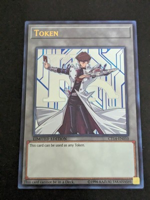 SETO KAIBA CORP Token CT14-EN010 NM Ultra Rare LIMITED EDITION YuGiOh Card!-image