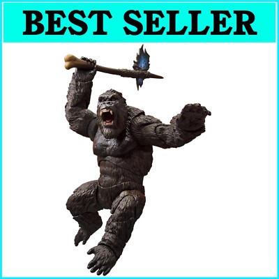 Limited Edition 2021 S.H.Monsterarts King Kong Figure with Optional Accessories-image