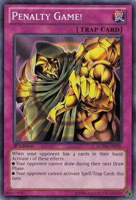 Penalty Game! - LCYW-EN296 - Common - 1st Edition Near Mint Legendary Collection-image