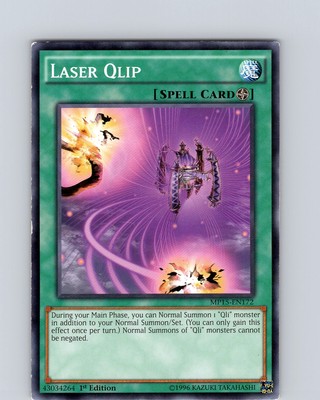 Yu-Gi-Oh TCG Laser Qlip MP15-EN172 1st Edition Common Card Played LP-image