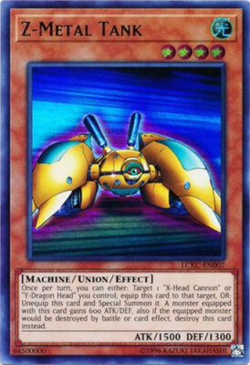 Yu-Gi-Oh Card - LCKC-EN007 - Z-METAL TANK (ultra rare holo) - NM-image