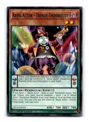 Abyss Actor - MP18-EN101 1st Edition - YuGiOh-LP-image