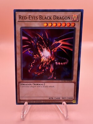 Yugioh x1 Red-Eyes Black Dragon Limited Edition LC01-EN006 (Near Mint!)-image